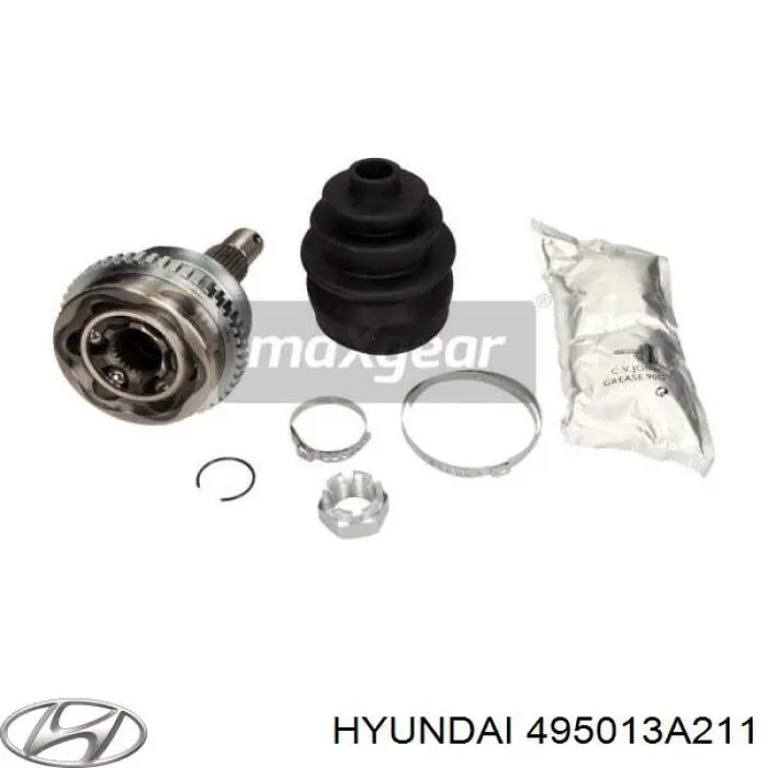 495013A211 Hyundai/Kia árbol de transmisión delantero