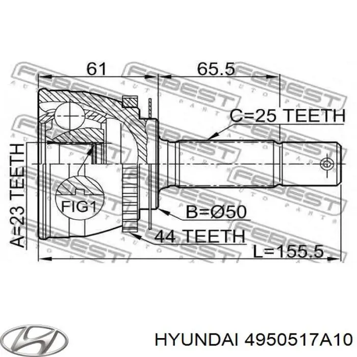 4950517A10 Hyundai/Kia 