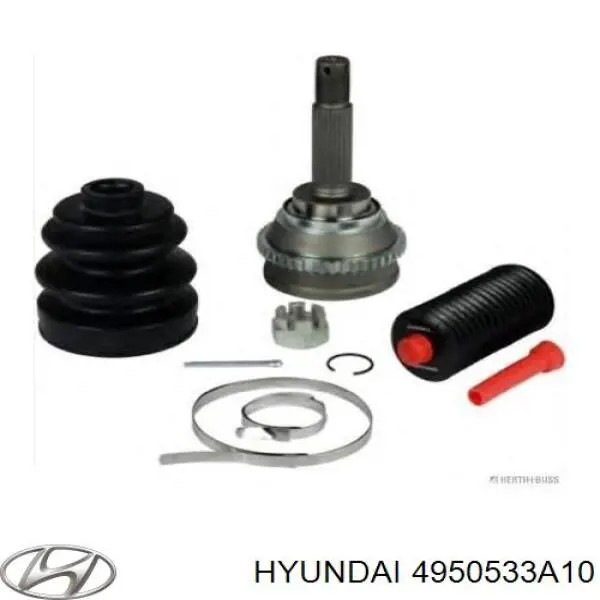 4950533A10 Hyundai/Kia junta homocinética interior delantera izquierda