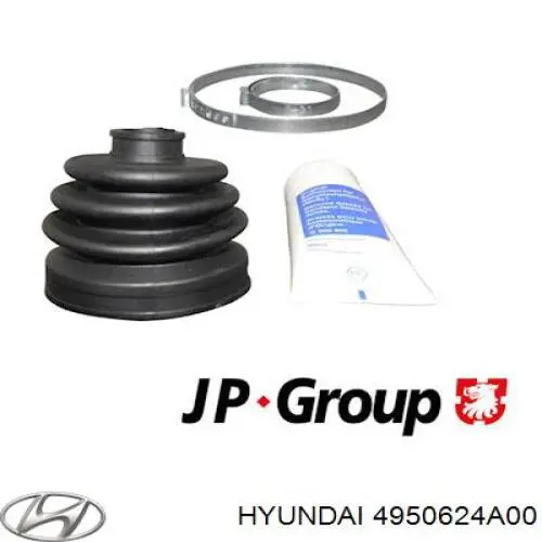 4950624A00 Hyundai/Kia fuelle, árbol de transmisión delantero exterior