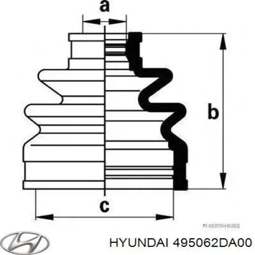 495062DA00 Hyundai/Kia 