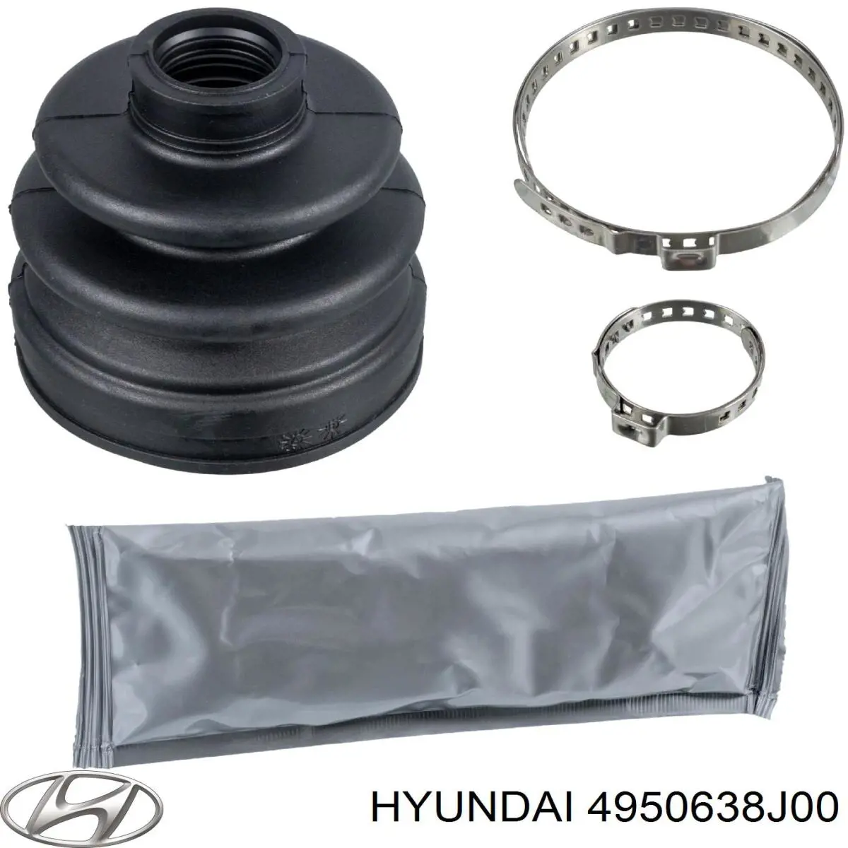 4950638J00 Hyundai/Kia fuelle, árbol de transmisión delantero interior