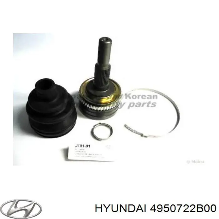 4950722B00 Hyundai/Kia junta homocinética exterior delantera izquierda