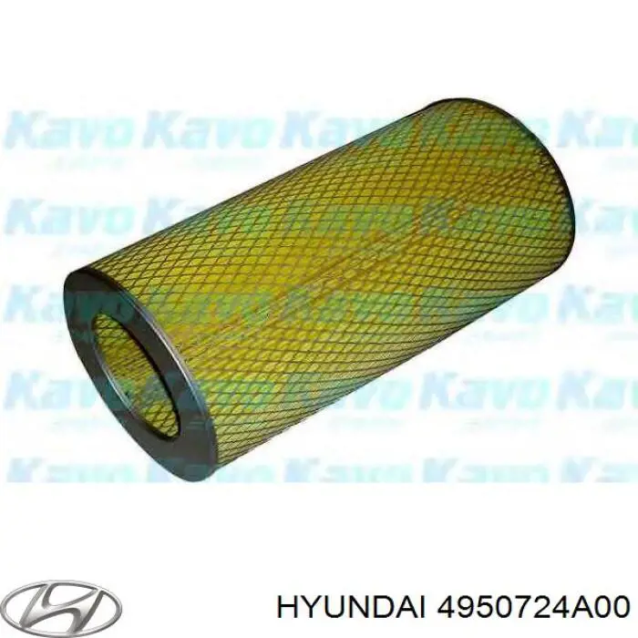 4950724A00 Hyundai/Kia árbol de transmisión delantero izquierdo