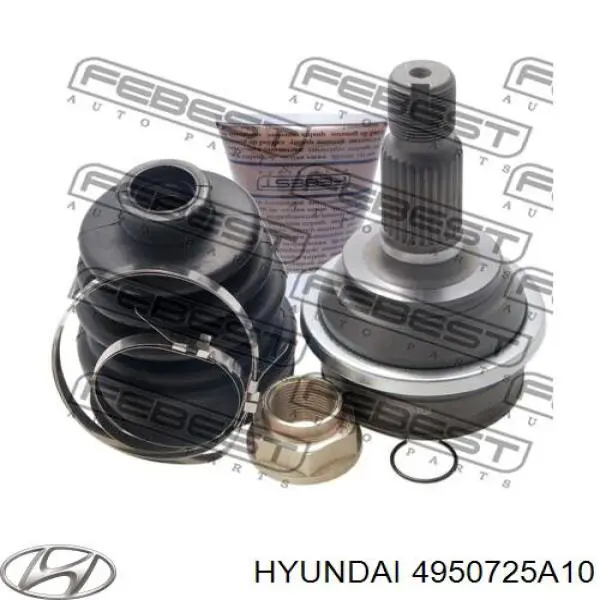 4950725A10 Hyundai/Kia junta homocinética exterior delantera