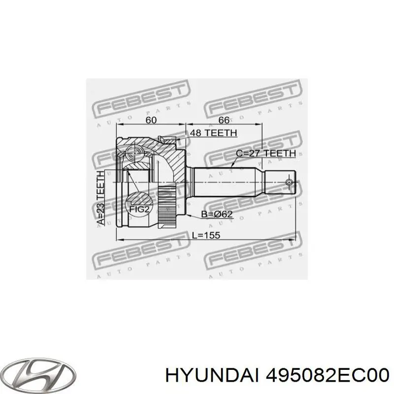 495082EC00 Hyundai/Kia 