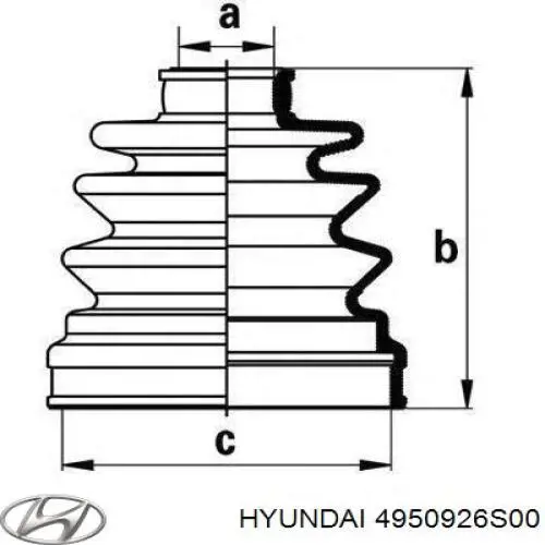 4950926S00 Hyundai/Kia 