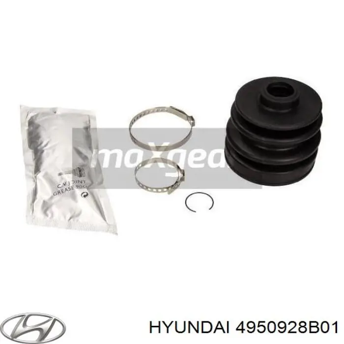 4950928B01 Hyundai/Kia fuelle, árbol de transmisión delantero exterior