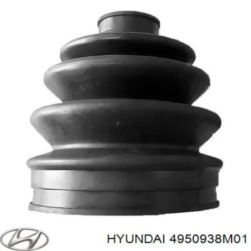 4950938M01 Hyundai/Kia fuelle, árbol de transmisión delantero exterior