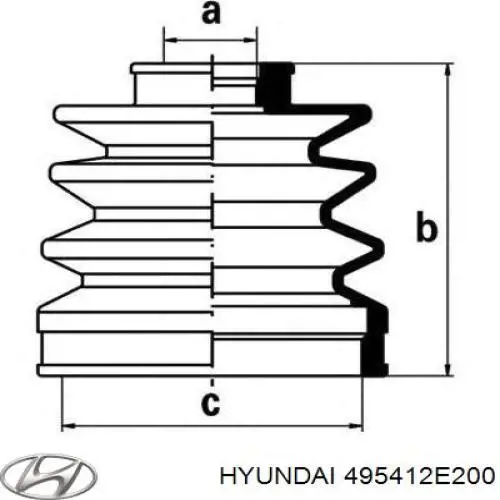 495412E200 Hyundai/Kia 