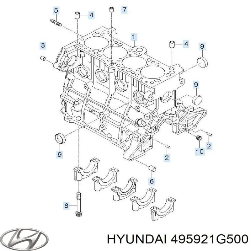 495921G500 Hyundai/Kia 