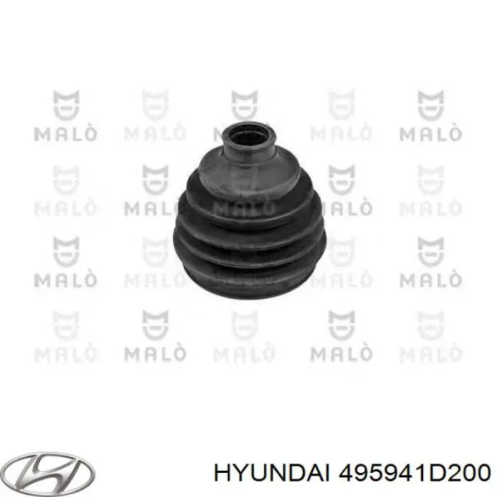 495941D200 Hyundai/Kia fuelle, árbol de transmisión delantero exterior