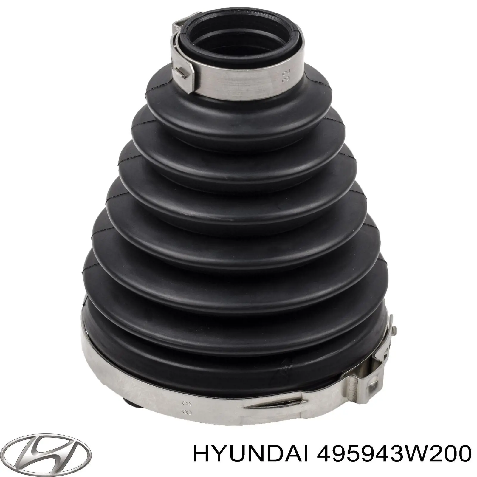 495943W200 Hyundai/Kia fuelle, árbol de transmisión delantero exterior