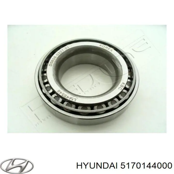 5170144000 Hyundai/Kia cojinete interno del cubo de la rueda delantera