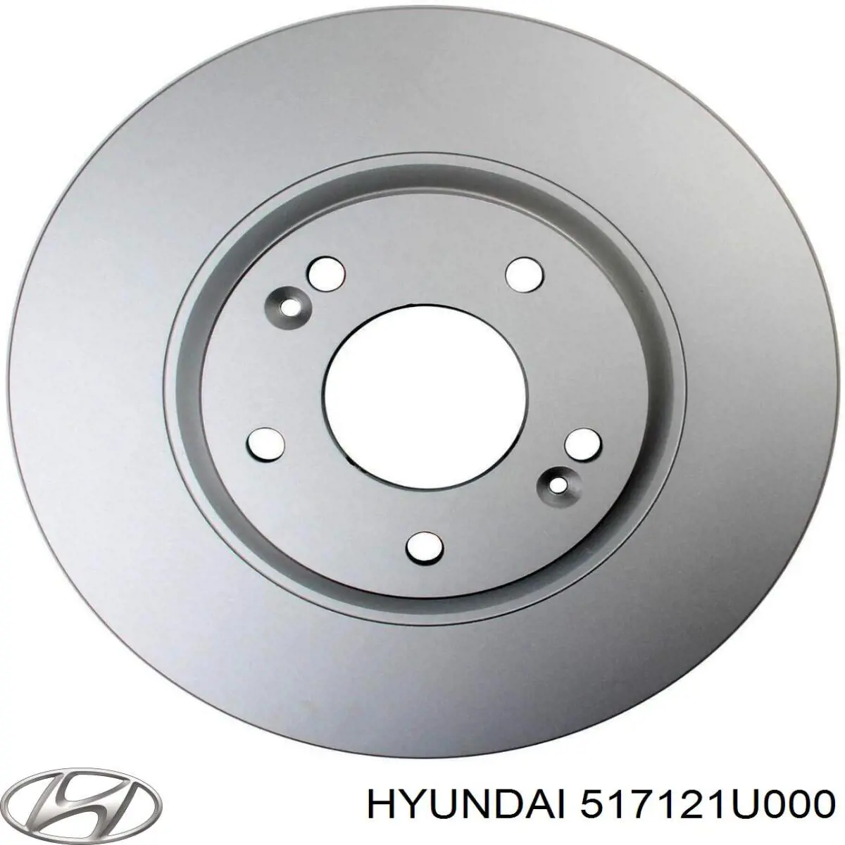 517121U000 Hyundai/Kia freno de disco delantero