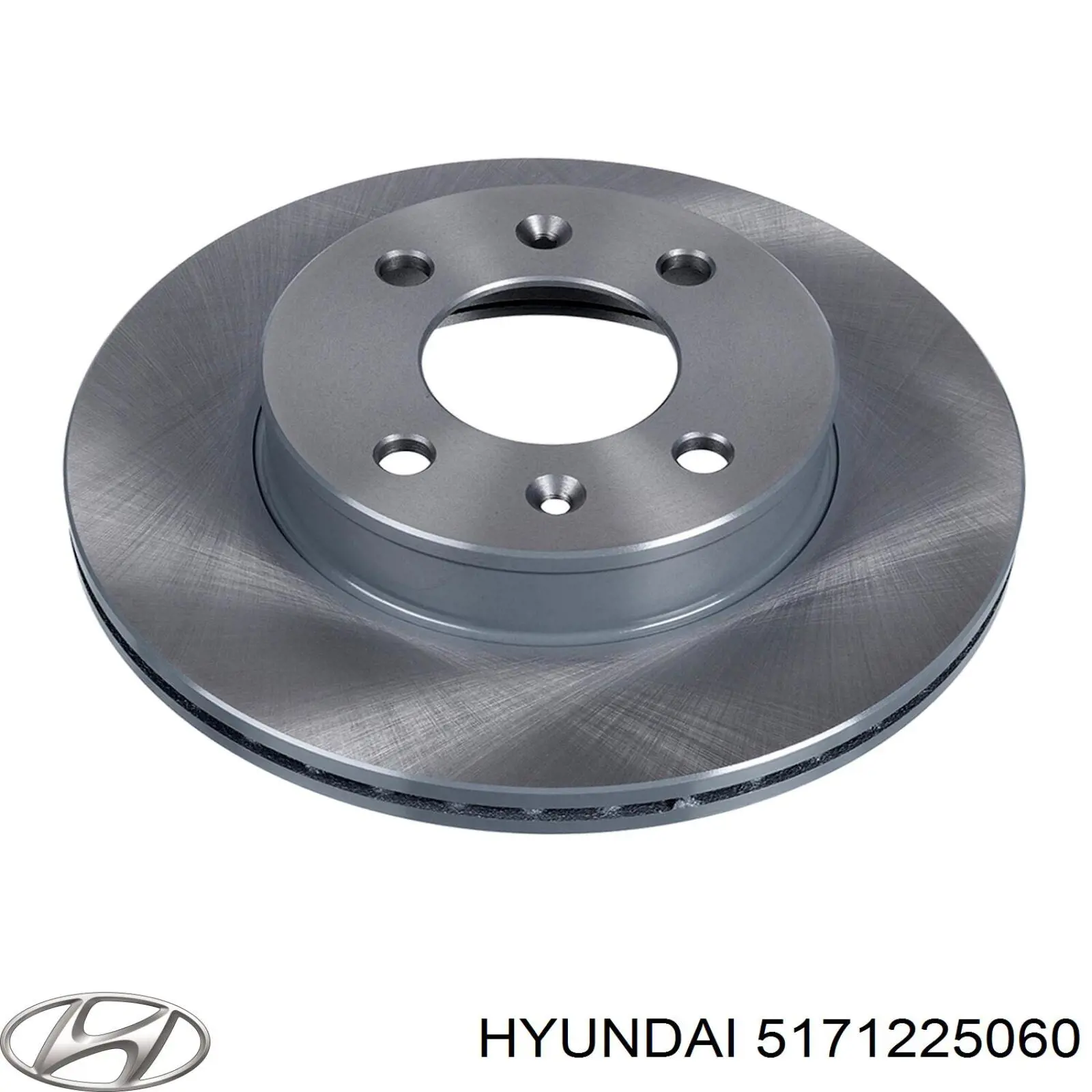 5171225060 Hyundai/Kia freno de disco delantero