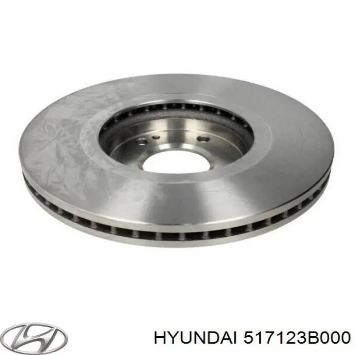 517123B000 Hyundai/Kia freno de disco delantero