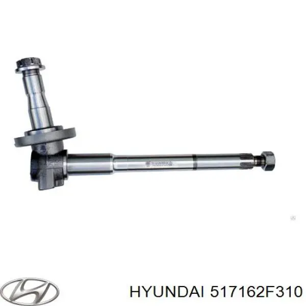 517162F310 Hyundai/Kia muñón del eje, suspensión de rueda, delantero derecho