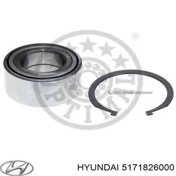  Anillo de retención de cojinete de rueda para Hyundai Sonata 5 