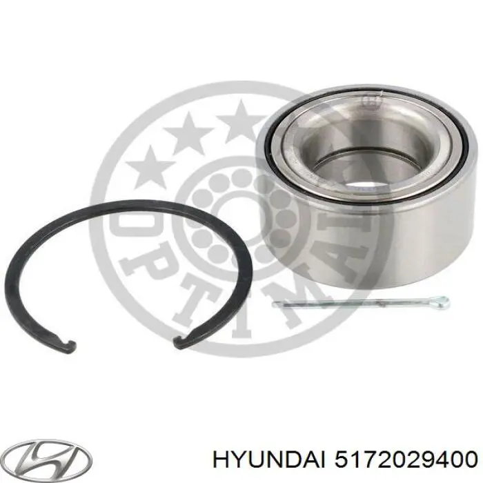 5172029400 Hyundai/Kia cojinete de rueda delantero