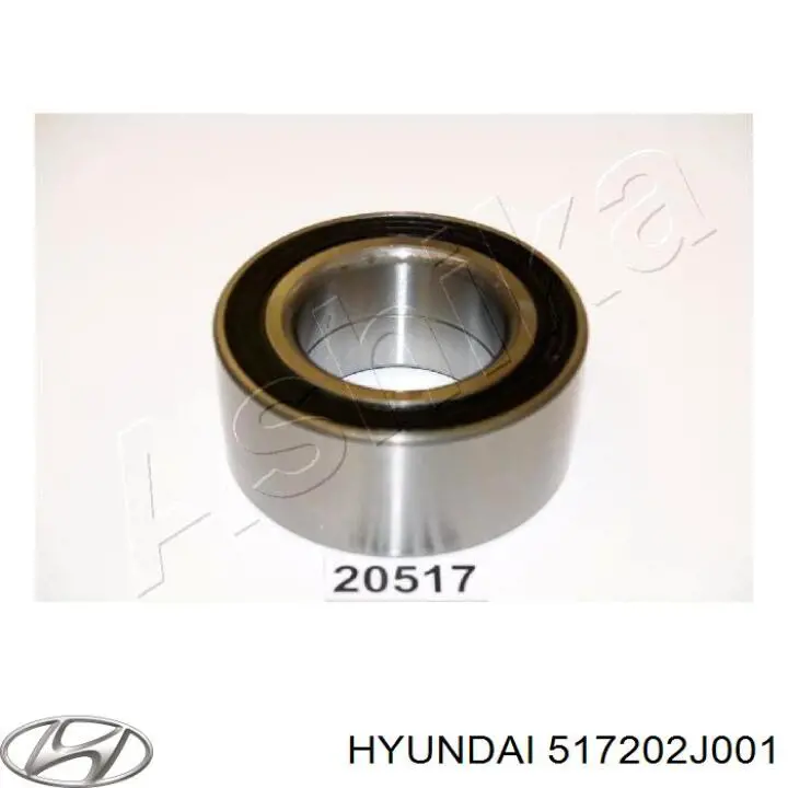 517202J001 Hyundai/Kia cojinete de rueda delantero