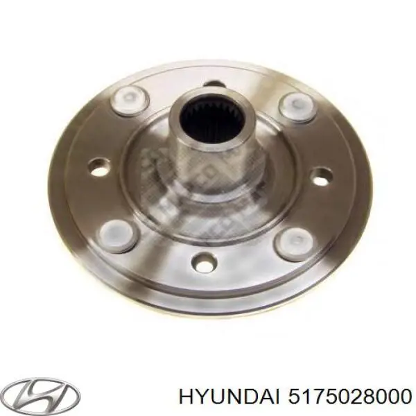  Cubo de rueda delantero para Hyundai Lantra 1 