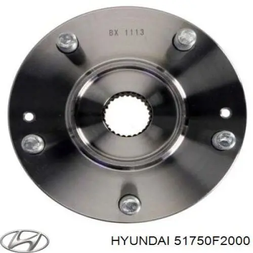  Cubo de rueda delantero para Hyundai I30 PD