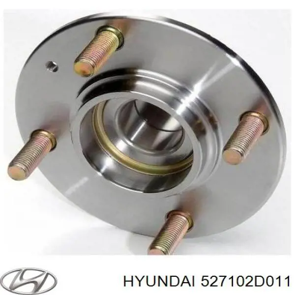 527102D011 Hyundai/Kia cubo de rueda trasero