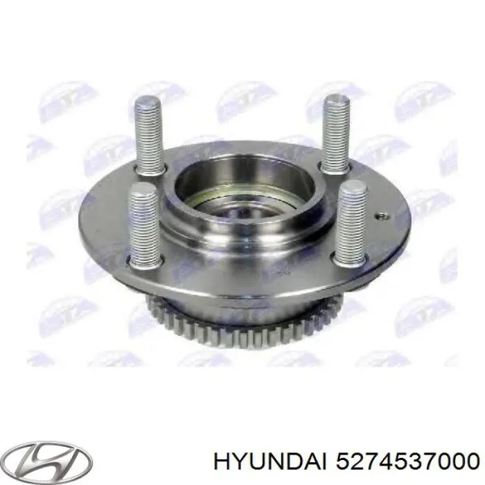 5274537000 Hyundai/Kia tuerca, cubo de rueda trasero