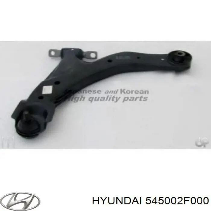 545002F000 Hyundai/Kia barra oscilante, suspensión de ruedas delantera, inferior izquierda