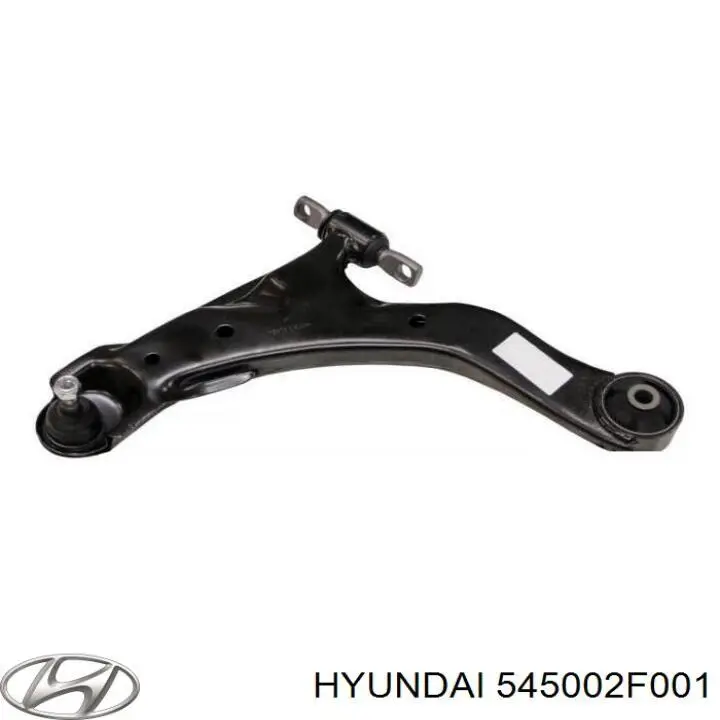 545002F001 Hyundai/Kia barra oscilante, suspensión de ruedas delantera, inferior izquierda