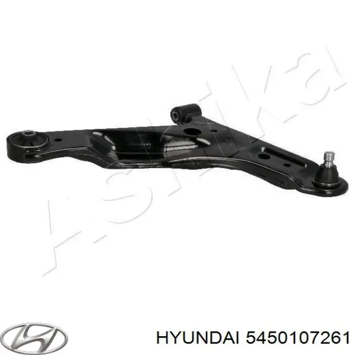 5450107261 Hyundai/Kia barra oscilante, suspensión de ruedas delantera, inferior derecha