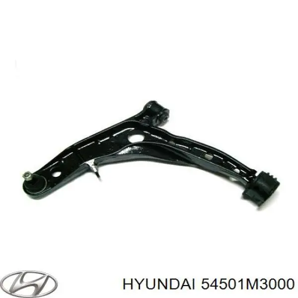 54501M3000 Hyundai/Kia barra oscilante, suspensión de ruedas delantera, inferior derecha