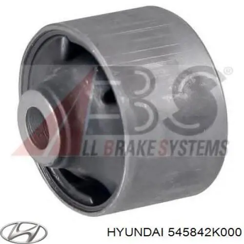 545842K000 Hyundai/Kia silentblock de suspensión delantero inferior