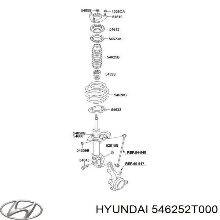  Caperuza protectora/fuelle, amortiguador delantero para KIA Optima TF