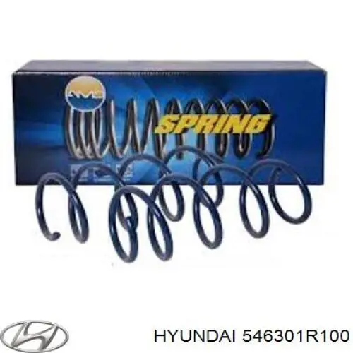 546301R100 Hyundai/Kia muelle de suspensión eje delantero