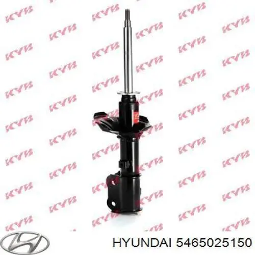 5465025150 Hyundai/Kia amortiguador delantero izquierdo