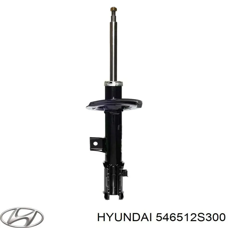 546512S300 Hyundai/Kia amortiguador delantero izquierdo