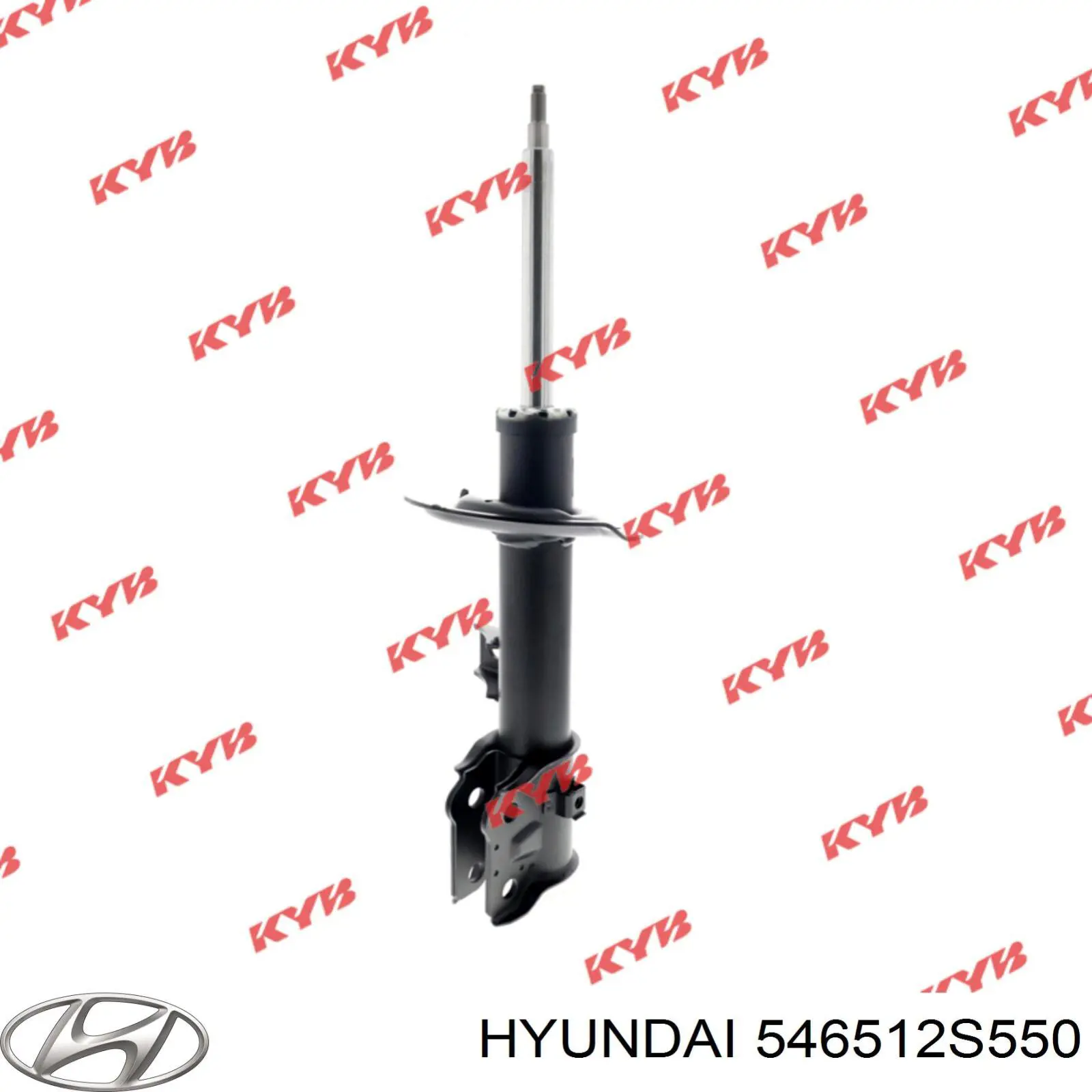 546512S550 Hyundai/Kia amortiguador delantero izquierdo