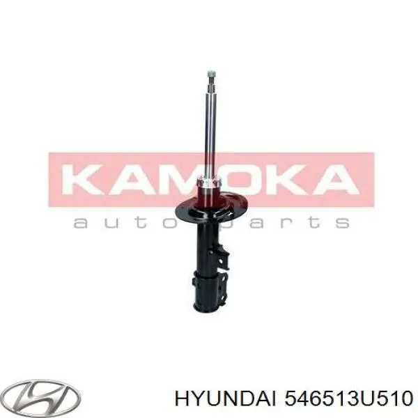 546513U510 Hyundai/Kia amortiguador delantero izquierdo