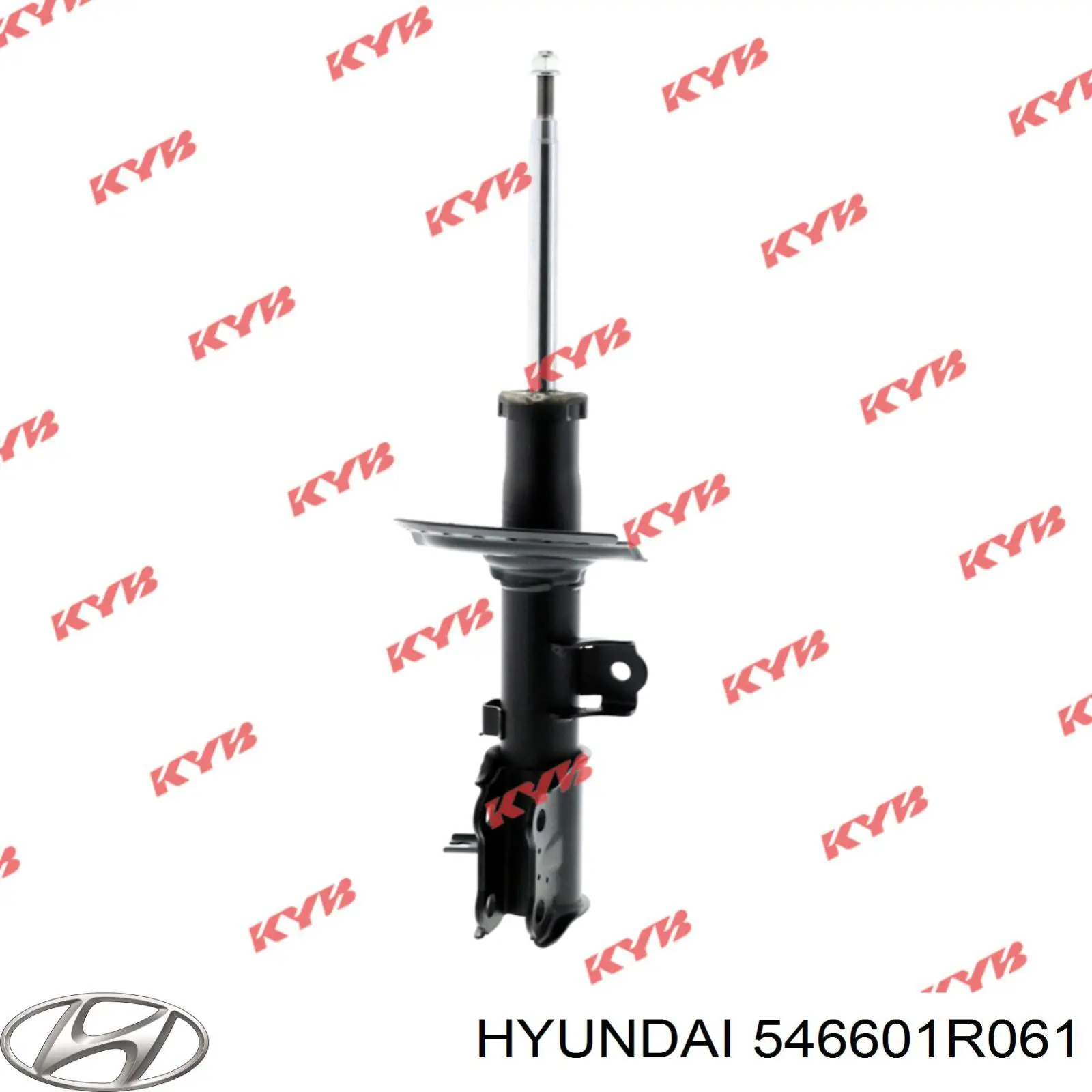 546601R061 Hyundai/Kia amortiguador delantero derecho