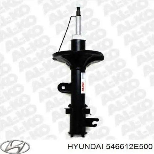 546612E500 Hyundai/Kia amortiguador delantero derecho