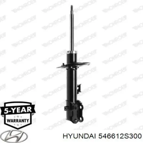 546612S300 Hyundai/Kia amortiguador delantero derecho