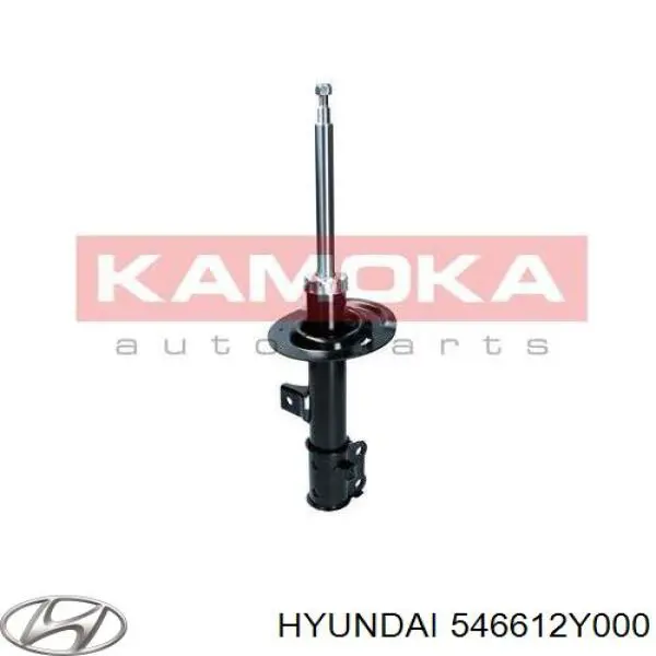 546612Y000 Hyundai/Kia amortiguador delantero derecho