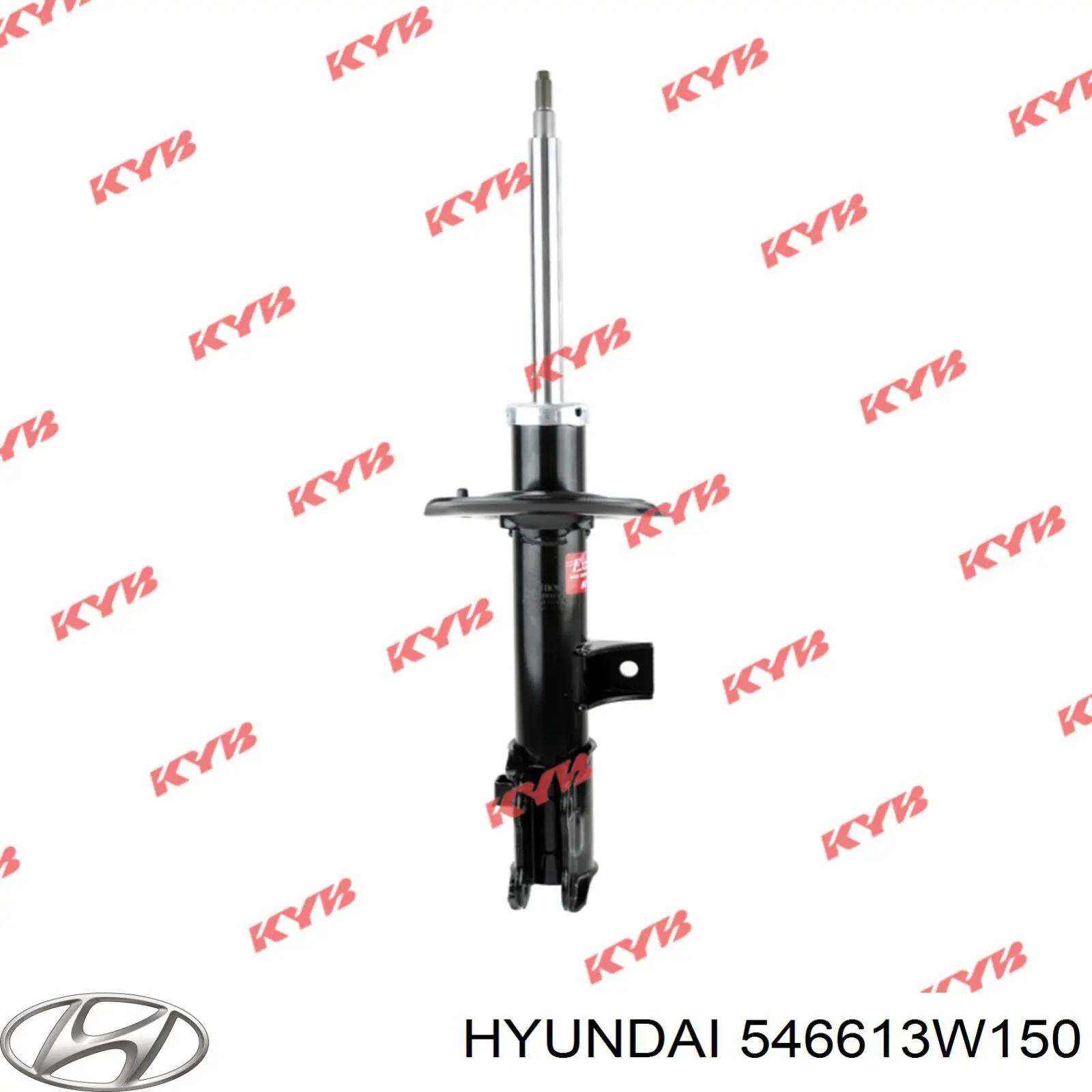 546613W150 Hyundai/Kia amortiguador delantero izquierdo