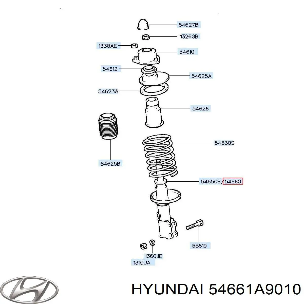  Amortiguador delantero derecho para KIA Sedona YP