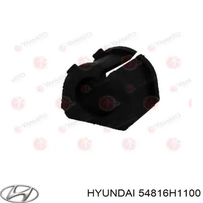 54816H1100 Hyundai/Kia casquillo de barra estabilizadora delantera