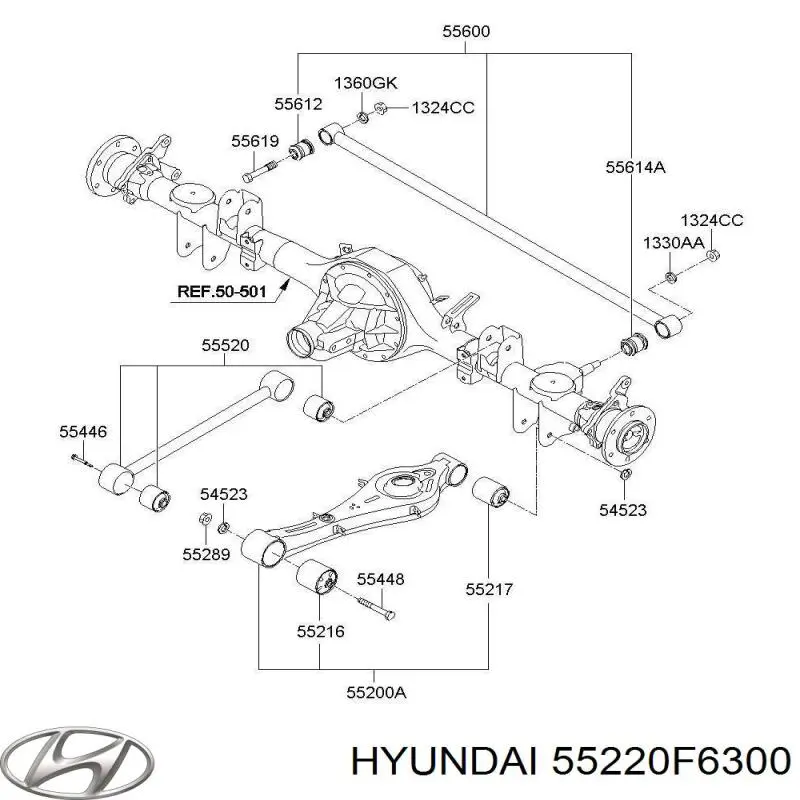 55220F6300 Hyundai/Kia 