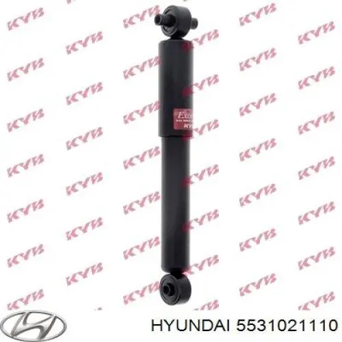 5531021110 Hyundai/Kia amortiguador trasero