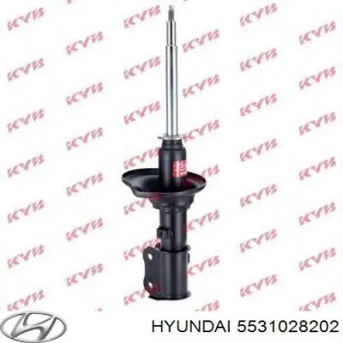 5531028202 Hyundai/Kia amortiguador trasero